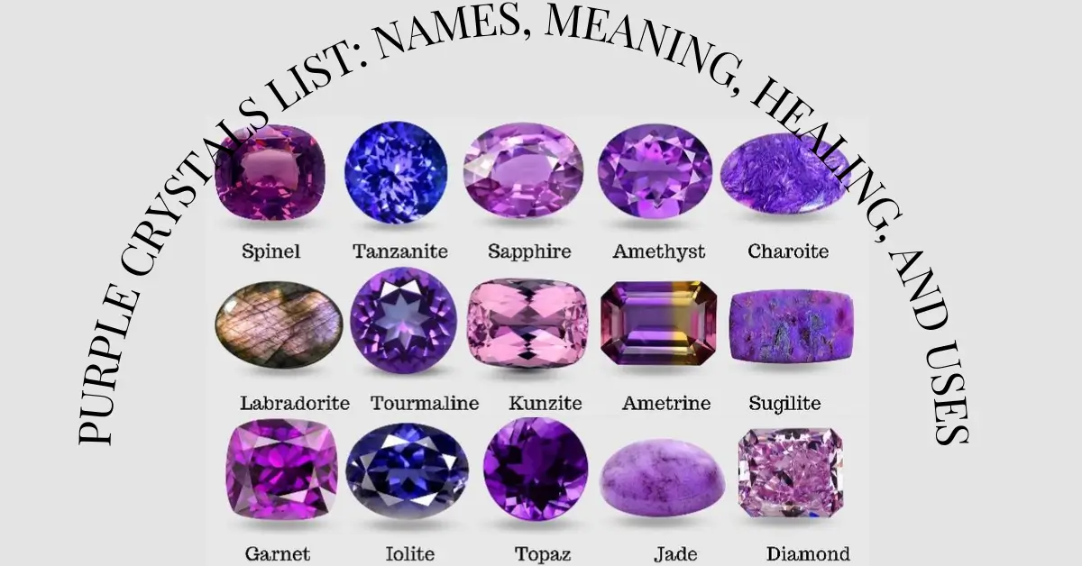 Top 16 Purple Crystals and Their Meanings: Amethyst, Tanzanite & More