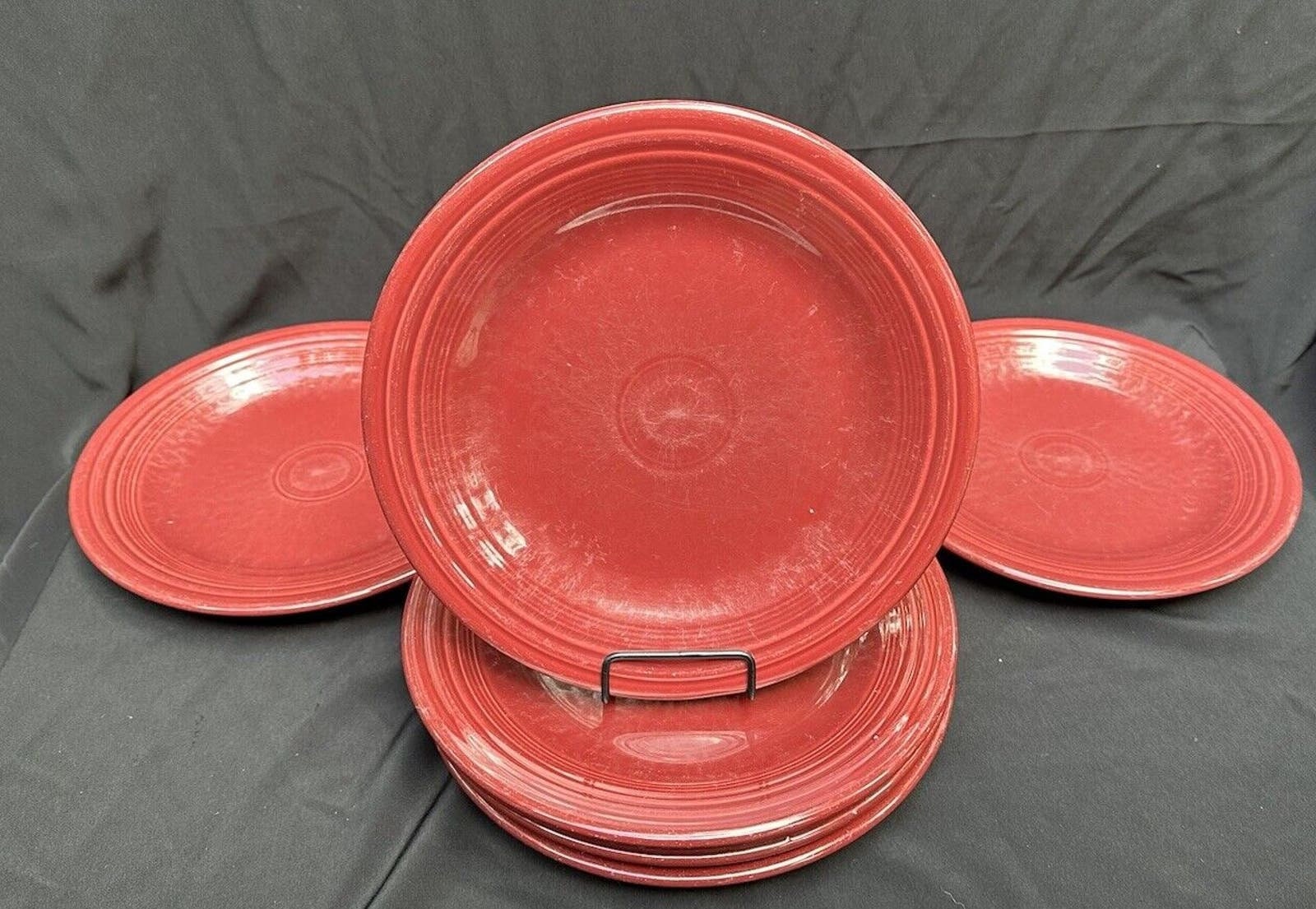 Fiesta Cinnabar Dinnerware: Timeless Collection of Rare Vintage Pieces