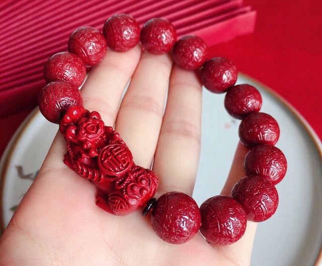 cinnabar bracelet