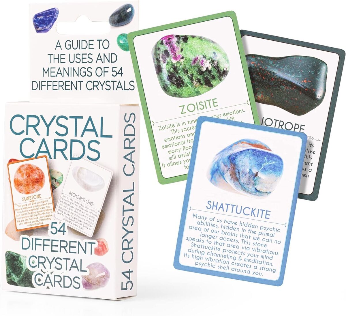 Explore the Power of 54 Different Crystal Cards for Self-Discovery