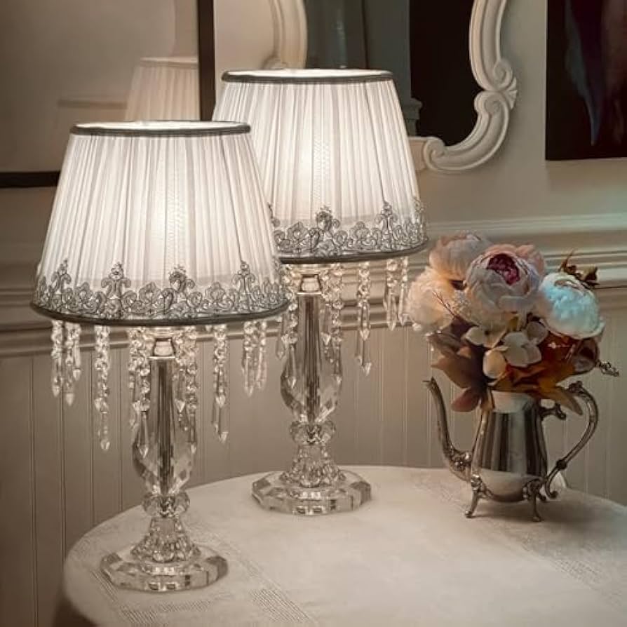 Shop Elegant Crystal Lamps in Various Styles for Home Decor