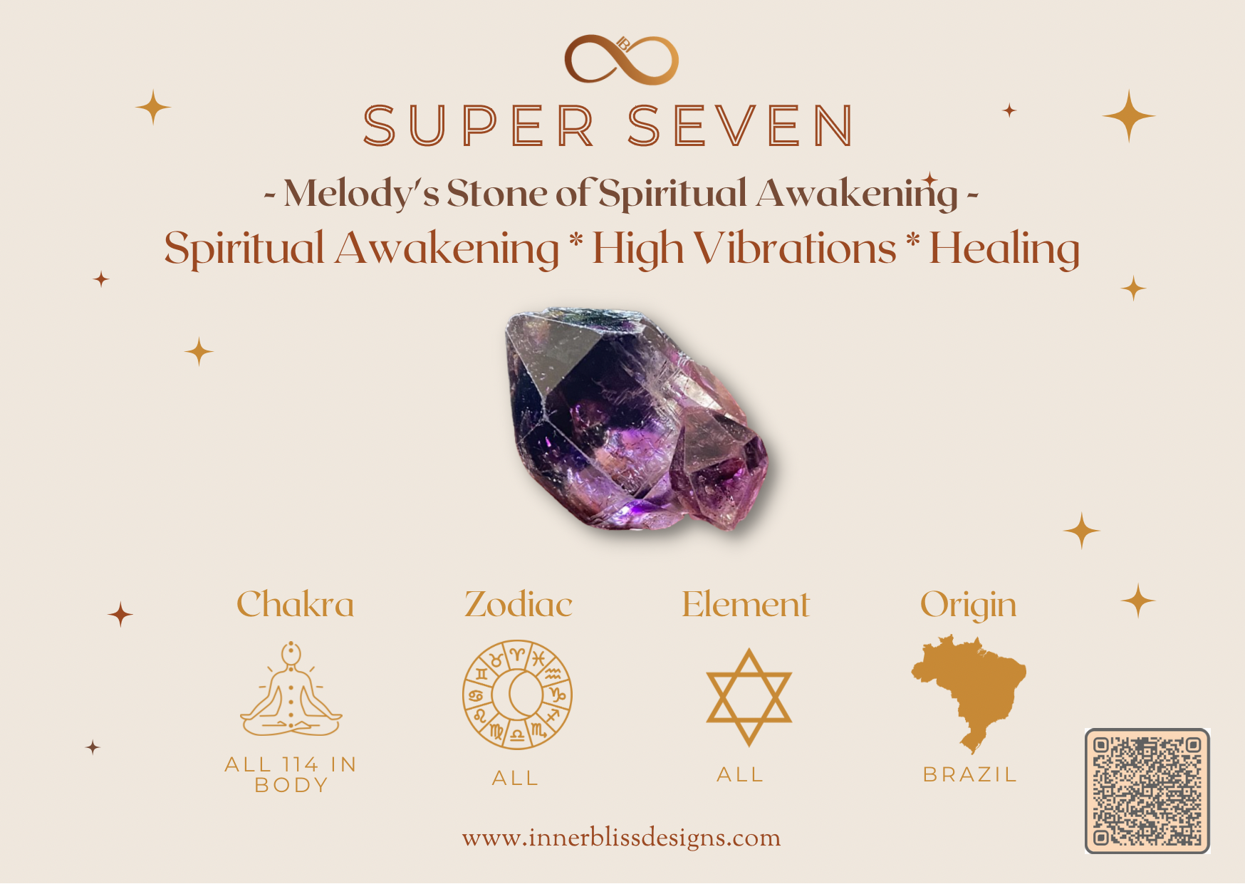 Discover the Benefits of Super Seven Crystal for Psychic Healing