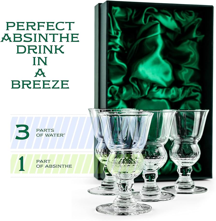 Discover High-Quality Absinthe Crystal Glasses for Your Collection