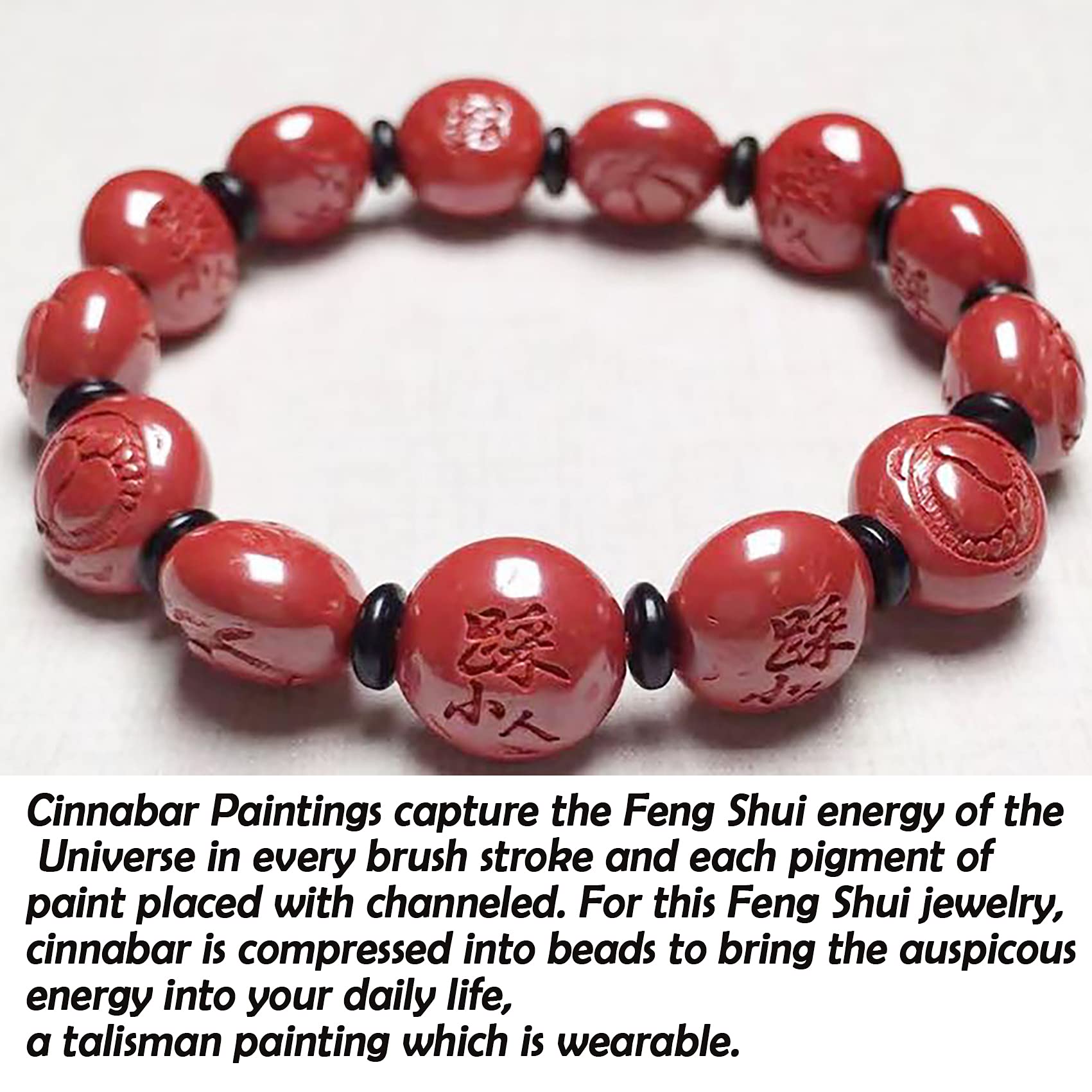 cinnabar bracelet