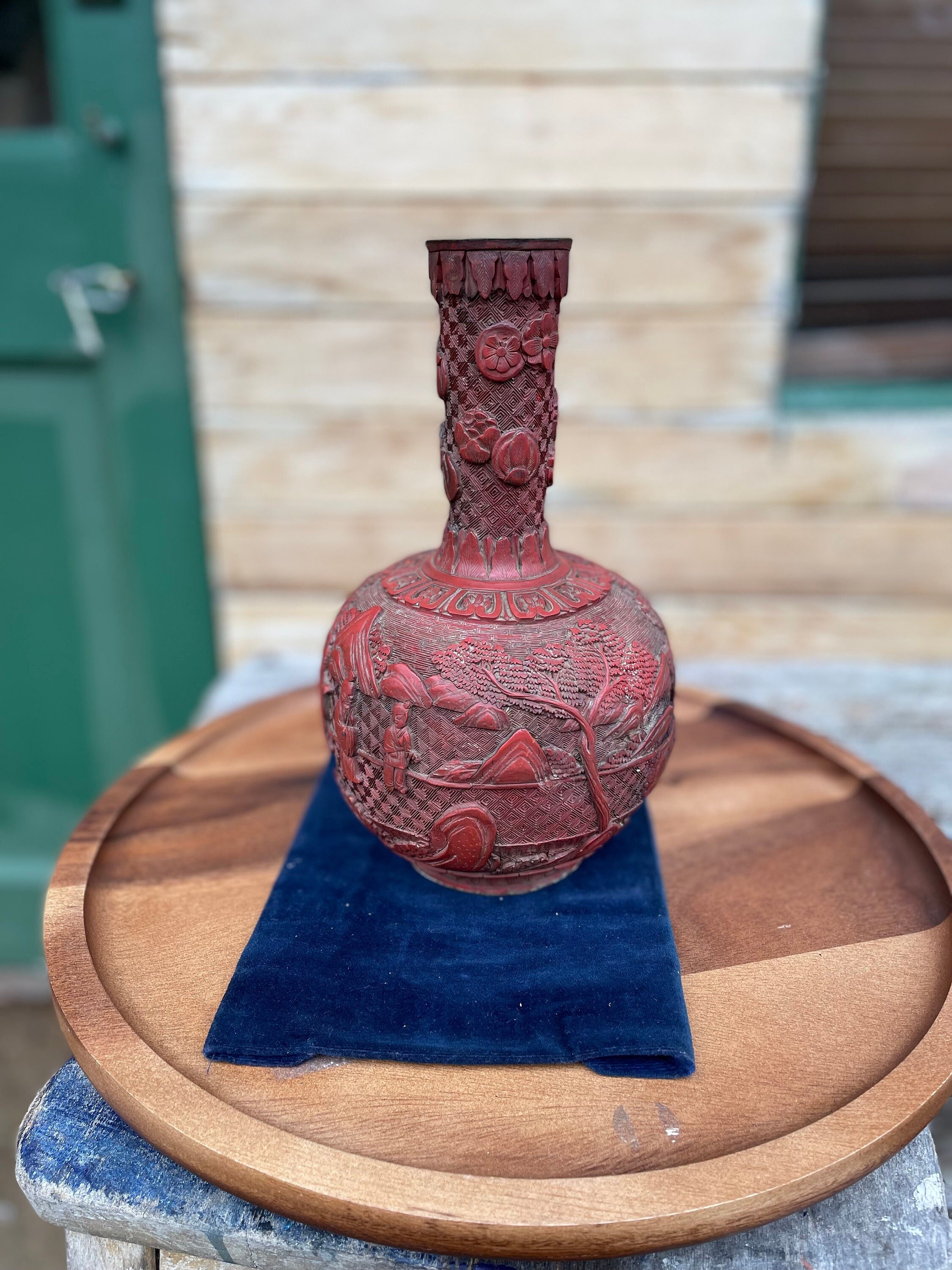 Buy Authentic Cinnabar Vases: Affordable Prices & Fast Shipping