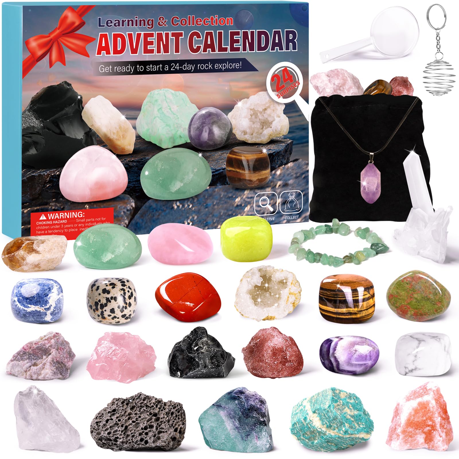 Discover the Magic of a Crystal Advent Calendar: 23 Stunning Stones for Christmas