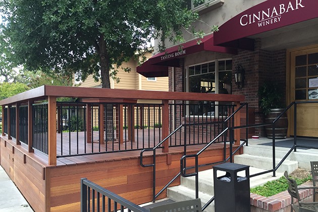 Unwind at Cinnabar Winery Tasting Room: Wine Tasting in Saratoga