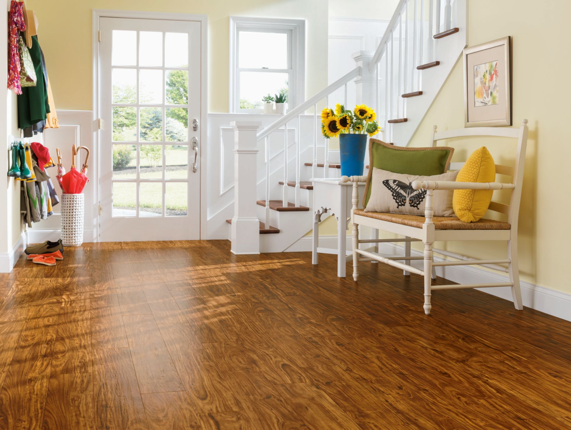 Luxe Plank Flooring Cinnabar: Armstrongs Rigid Core Solution for Your Home