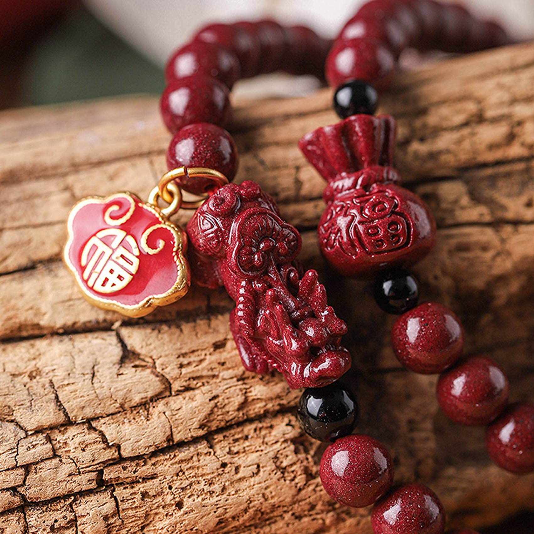 Authentic Cinnabar Ru Yi Jewelry: Enhance Your Prosperity and Luck