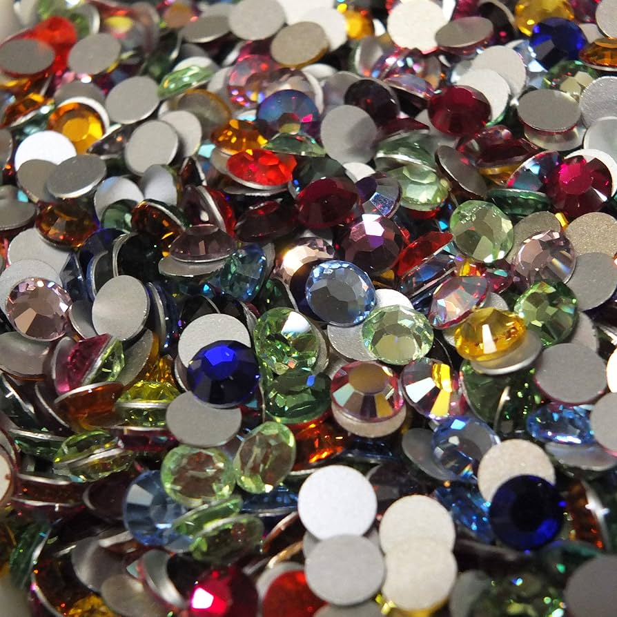 Shop Austrian Flat Back Crystals in Various Colors & Sizes for Crafting