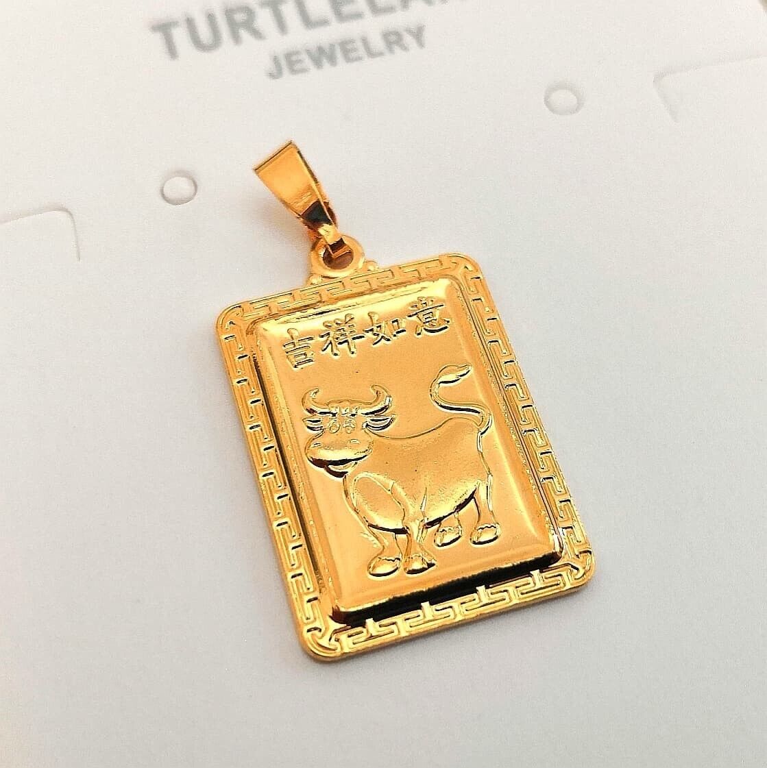 Gold Chinese Zodiac Pendants - Exquisite Jewelry for Good Luck and Protection