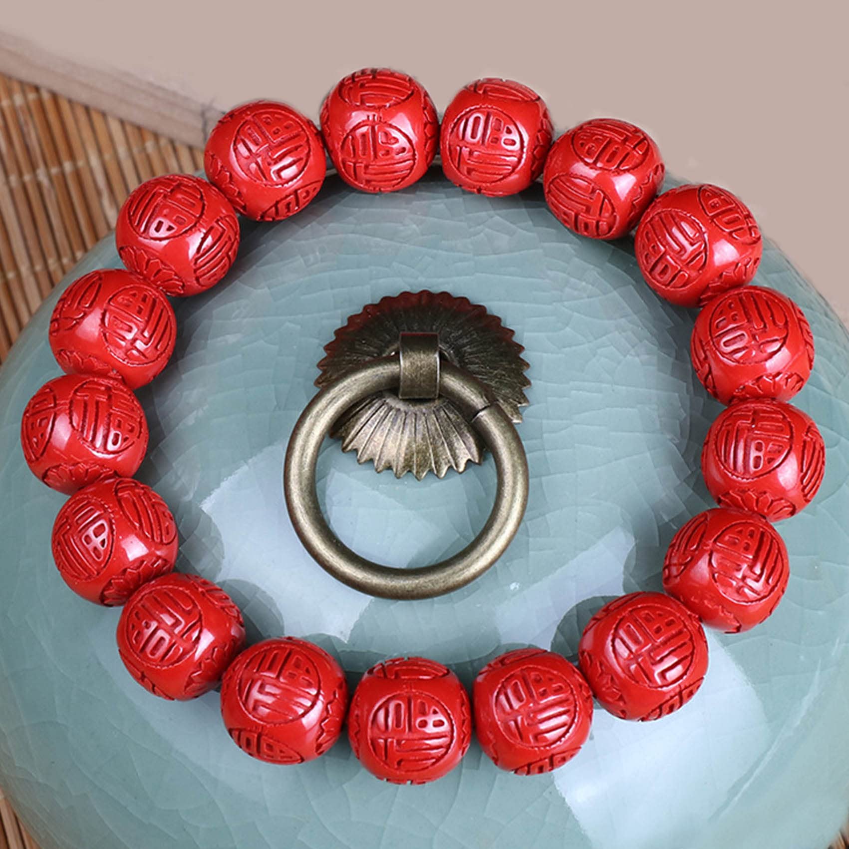 cinnabar bracelet