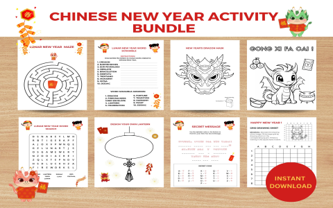 Personalized Chinese Zodiac Placemats for Astrology Enthusiasts